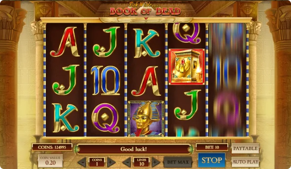 Book of Dead Game Screenshots Book of Dead Game Screenshots