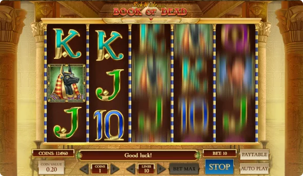 Book of Dead Slot Screenshots Book of Dead Slot Screenshots