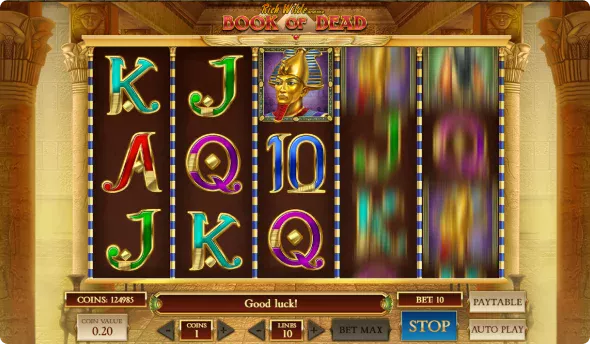 Book of Dead Slot Screenshots Book of Dead Slot Screenshots