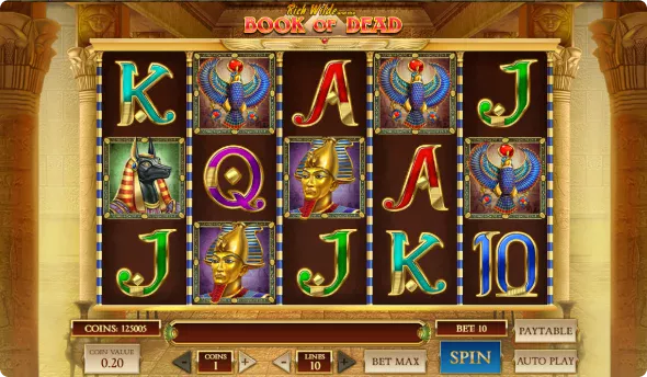 Book of Dead Slot Screenshots Book of Dead Slot Screenshots