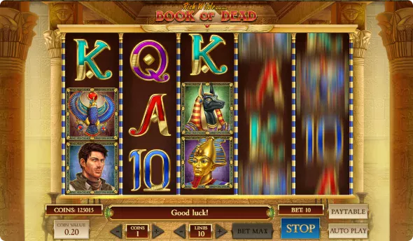 Book of Dead Slot Screenshots Book of Dead Slot Screenshots