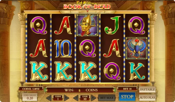 Book of Dead Slot Screenshots Book of Dead Slot Screenshots